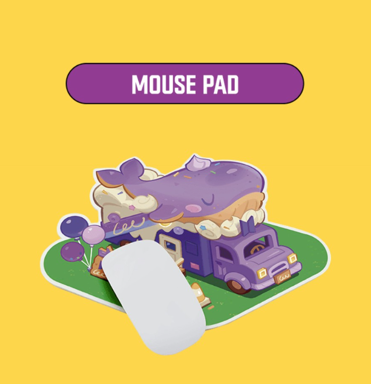 BTS X COOKIE RUN: KINGDOM MOUSE PAD