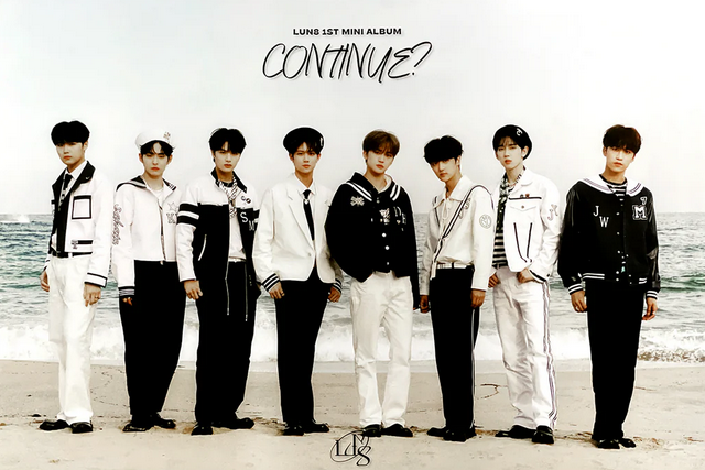 Plakat LUN8 - CONTINUE? ver. WE v1