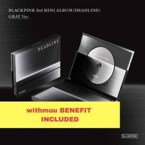 Preorder: BLACKPINK - DEADLINE (GRAY Ver.) POB withmuu