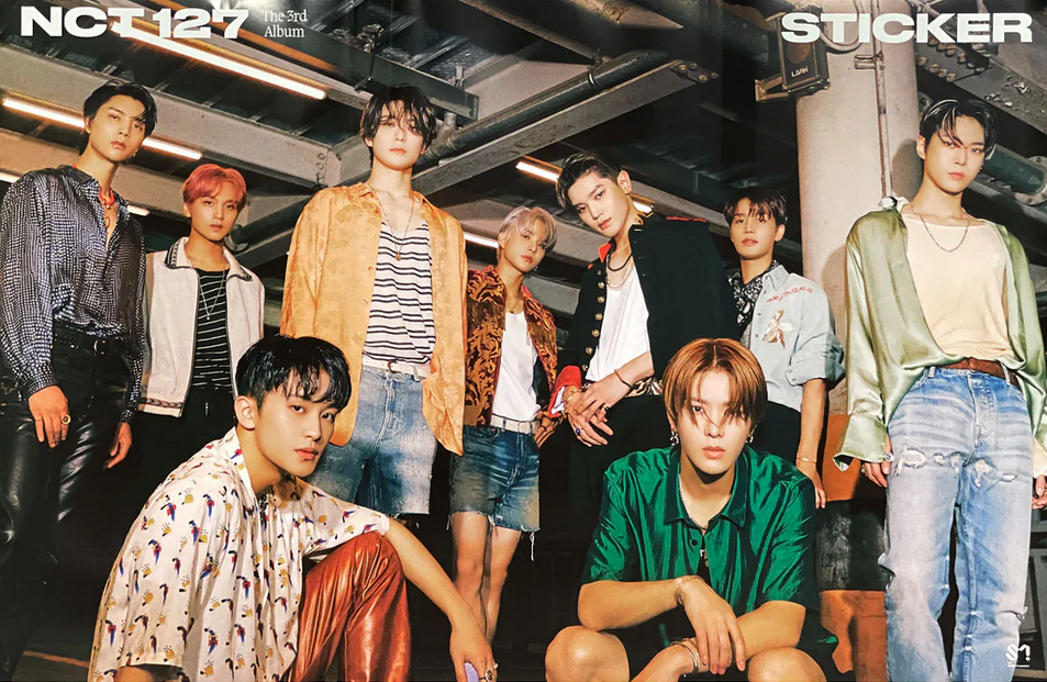 Plakat NCT 127 - STICKER v2