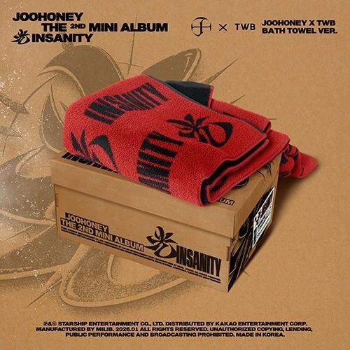 JOOHONEY - INSANITY (JOOHONEY X TWB BATH TOWEL VER.) (LIMITED VER.)