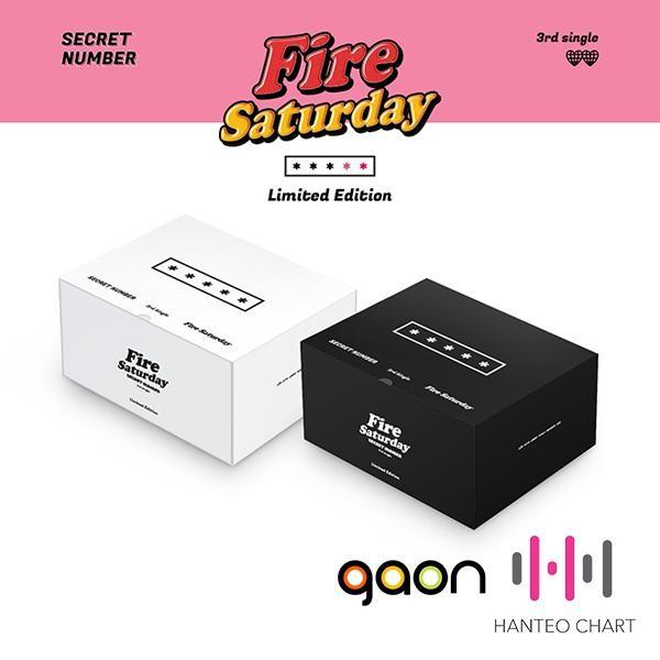 SECRET NUMBER - FIRE SATURDAY (3RD SINGLE ALBUM) LIMITED VER.