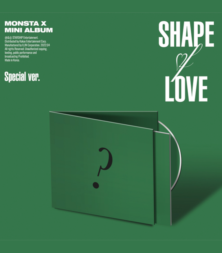 MONSTA X - SHAPE OF LOVE (11TH MINI ALBUM) SPECIAL VER.