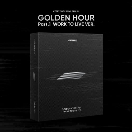 NA ZAMÓWIENIE ATEEZ - GOLDEN HOUR : Part.1 (10TH MINI ALBUM) (WORK TO LIVE Ver.)