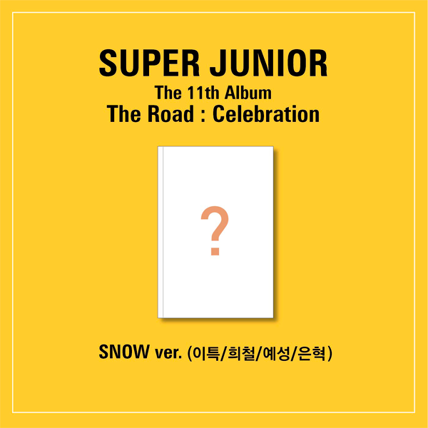 SUPER JUNIOR - VOL.11 [Vol.2 'THE ROAD: CELEBRATION'] (SNOW VER.)