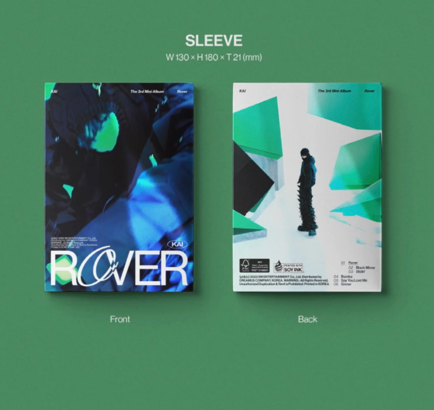 KAI - ROVER (3RD MINI ALBUM) SLEEVE VER.