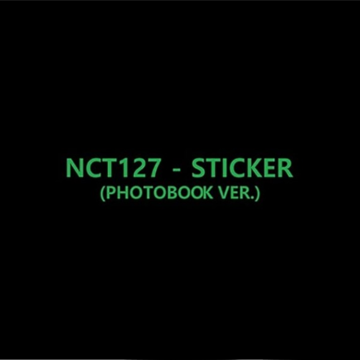 NCT 127 Album Vol. 3 - Sticker (PhotoBook Ver.)
