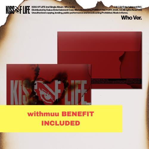 Preorder: (withmuu) KISS OF LIFE - 2nd Single Album [Who is she] (Who Ver.)