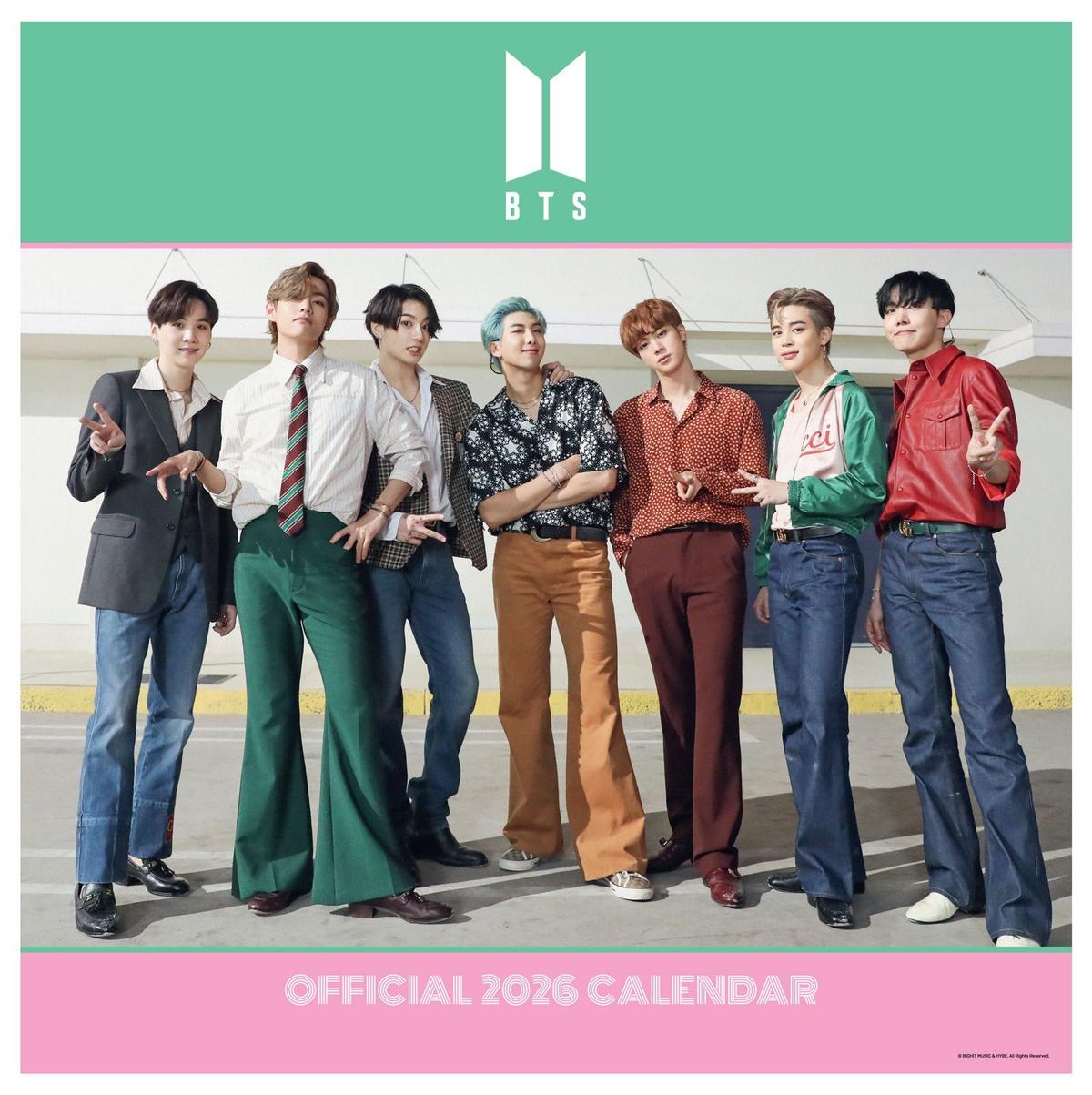 Kalendarz 2026 - BTS