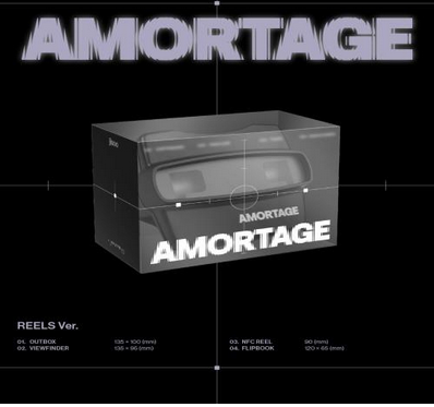 JISOO (BLACKPINK) - mini album AMORTAGE (REELS Ver.)
