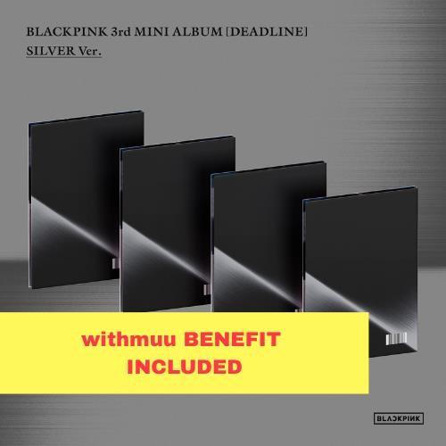 Preorder: BLACKPINK - DEADLINE (SILVER Ver.) (Digipack Ver.)  POB withmuu