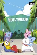 Duży plakat - BT21 Hollywood (GPE5358)
