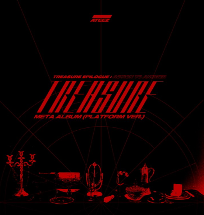 ATEEZ - TREASURE EPILOGUE: ACTION TO ANSWER [METAL ALBUM] PLATFORM VER.