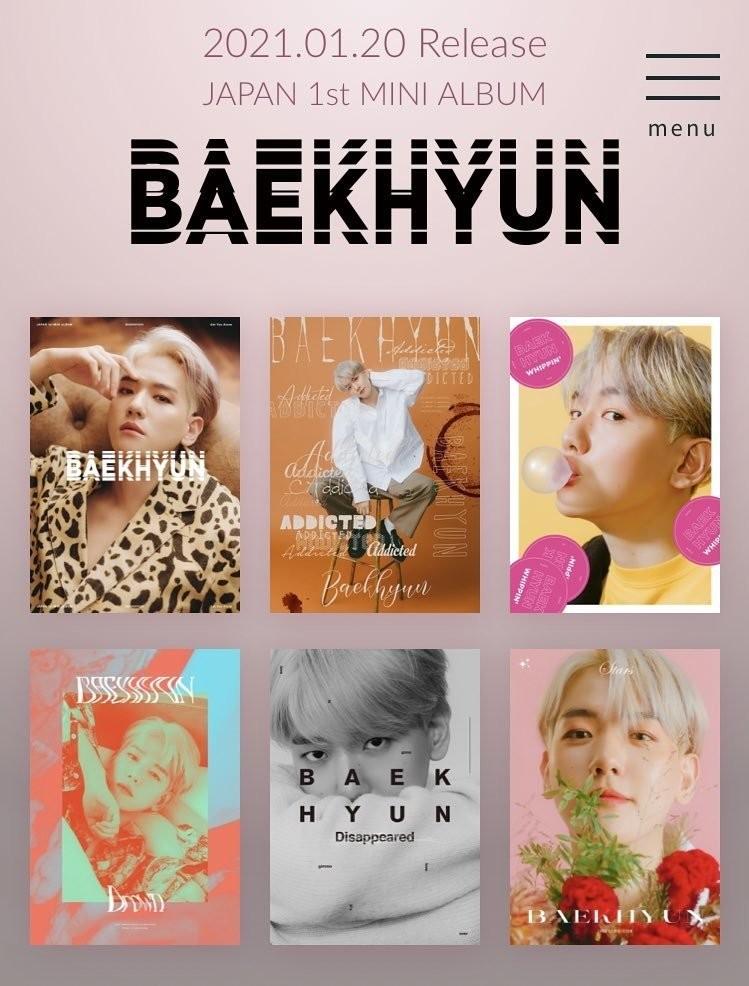 BAEKHYUN 1st Mini Album - BAEKHYUN (japońskie wydanie)