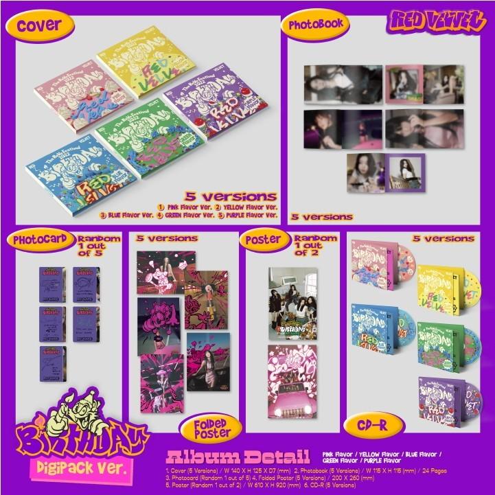 RED VELVET - THE REVE FESTIVAL 2022: BIRTHDAY (DIGIPACK VER.)