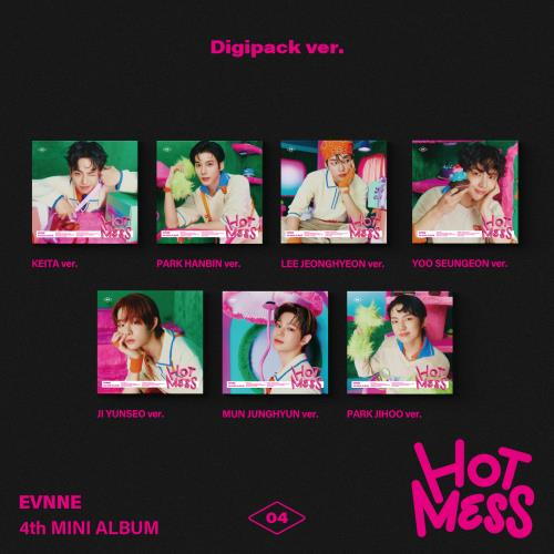 EVNNE - HOT MESS (4th mini album) (Digipack Ver.)