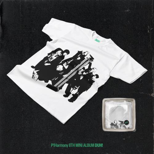 P1Harmony - DUH! (Plain White T Ver.) (MD Ver.) (Limited Edition)