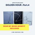 Preorder: ATEEZ - [GOLDEN HOUR : Part.4] pob DEAR MY MUSE