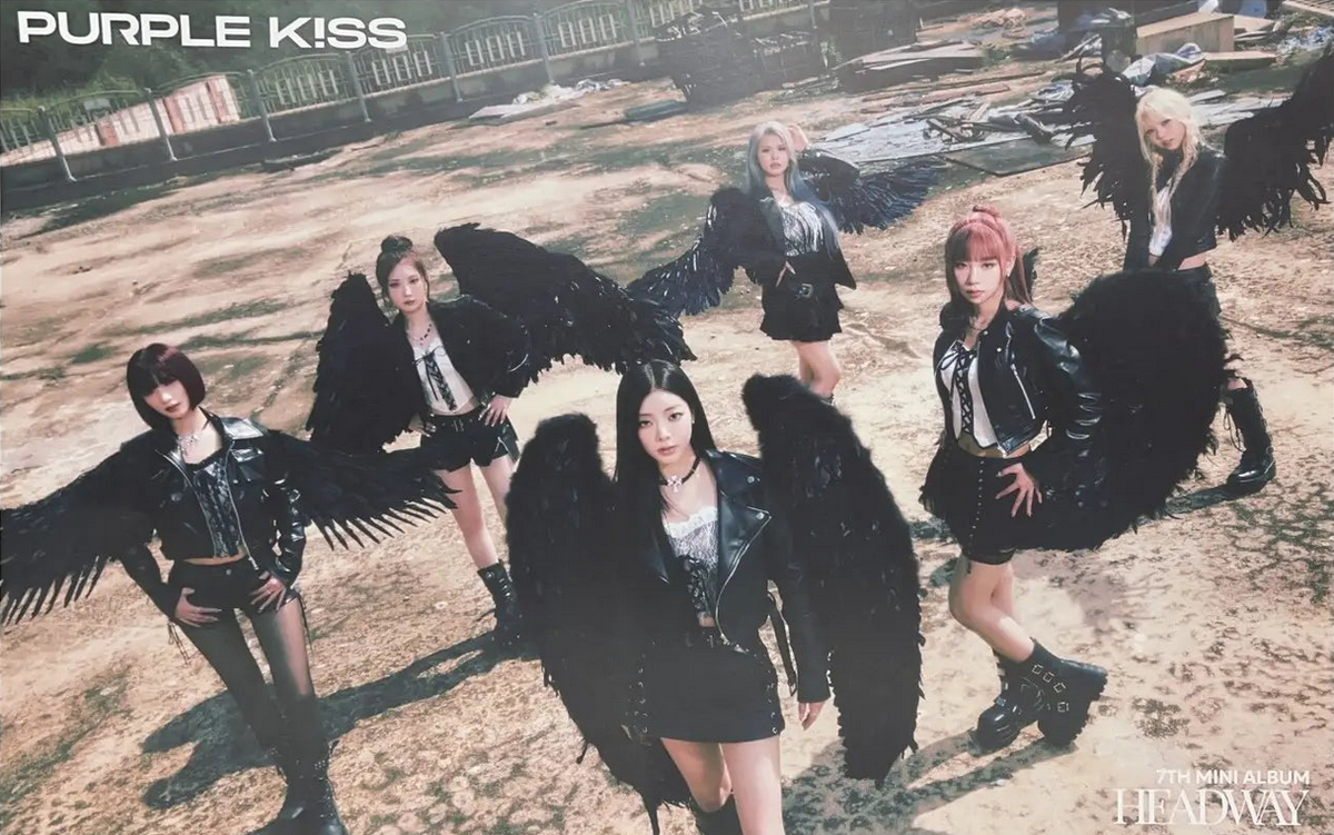 Plakat PURPLE KISS - HEADWAY v2