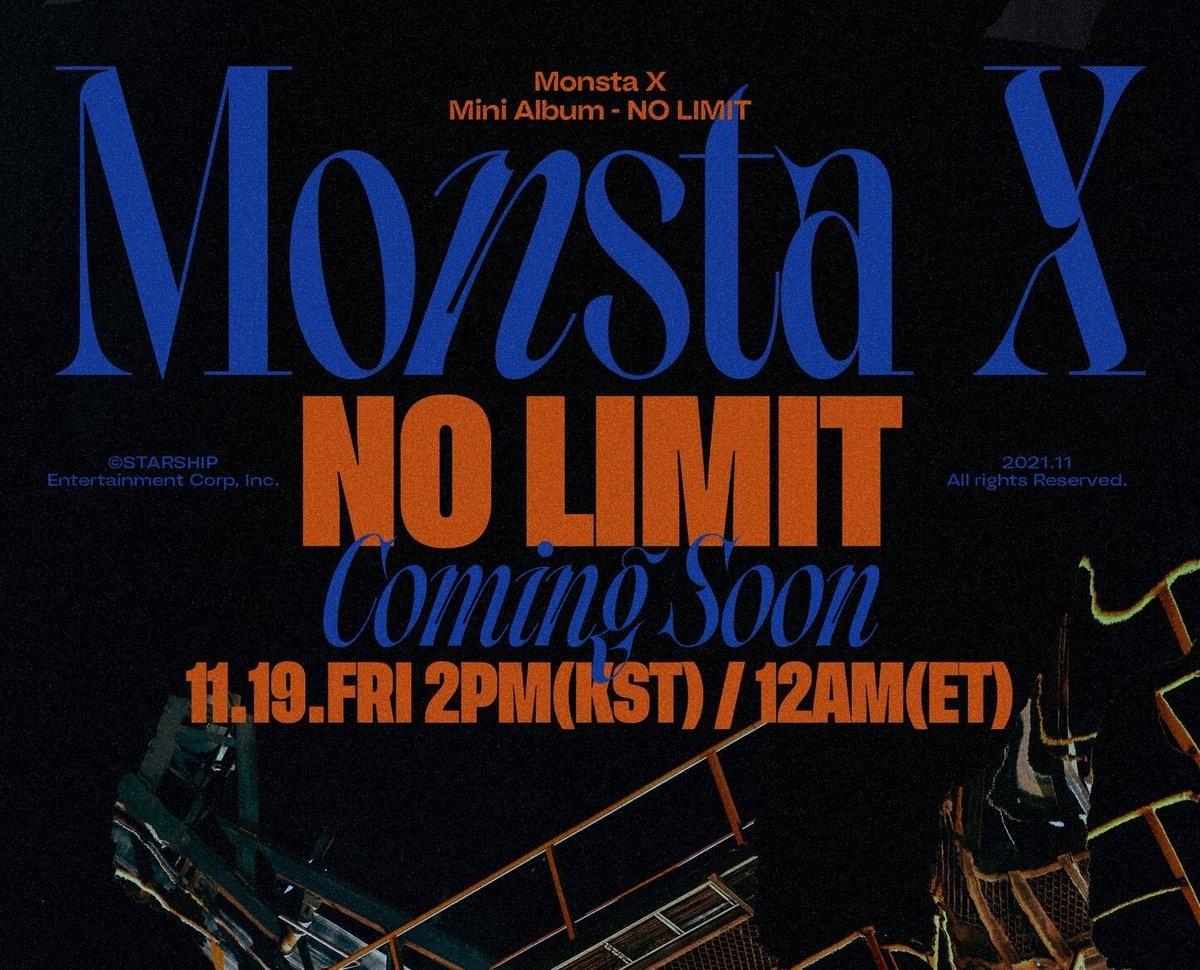MONSTA X - NO LIMIT (10TH MINI ALBUM)