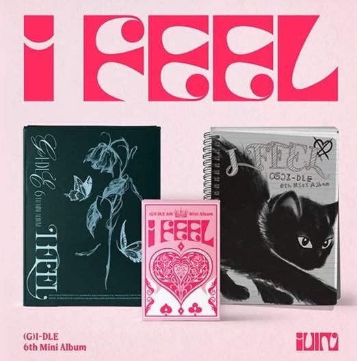 (G)I-DLE - I FEEL (6TH MINI ALBUM) (BUTTERFLY VER.)