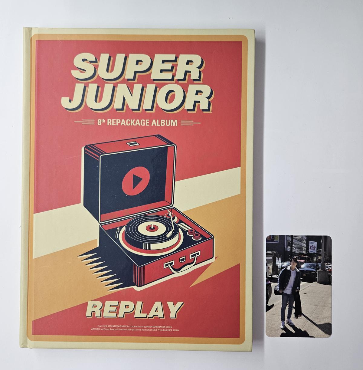 !!OTWARTE!! SUPER JUNIOR - Replay (Repackage)