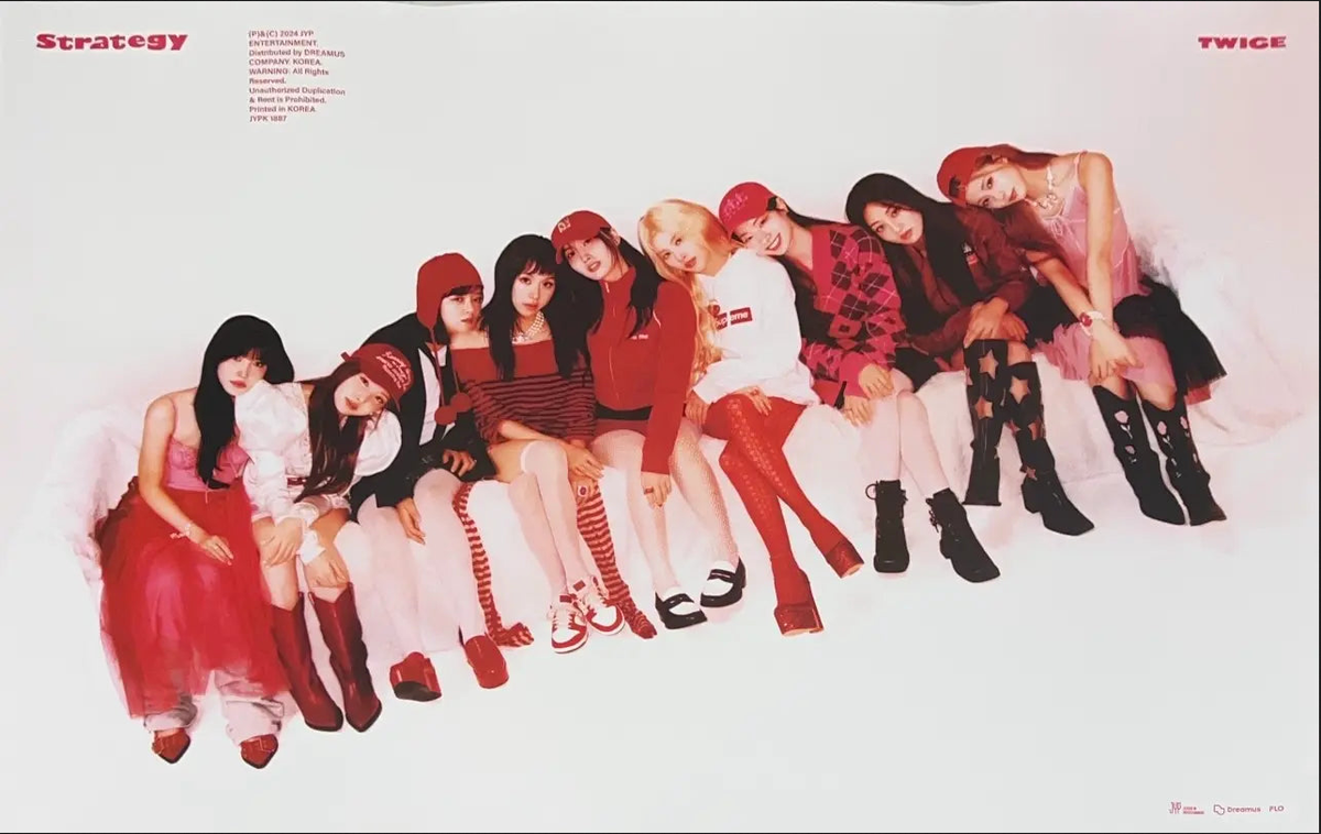 Plakat TWICE - STRATEGY ver. STEP 2