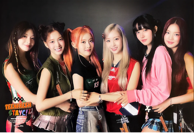 Plakat STAYC - TEENFRESH ver. BUBBLE