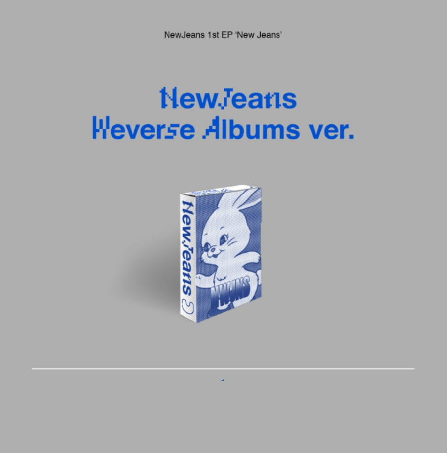 NEWJEANS - 1ST EP 'NEW JEANS' [WEVERSE ALBUMS VER.]