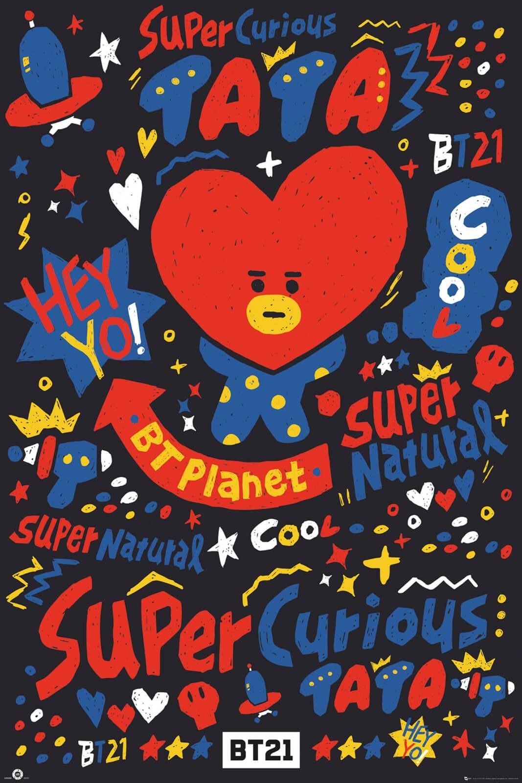 Duży plakat - BT21 (gn0908)