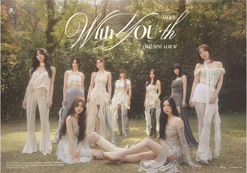 Plakat TWICE - WITH YOU-th ver. FOREVER