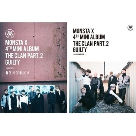 MONSTA X - THE CLAN 2.5 PART.2 GUILTY (4TH MINI ALBUM)