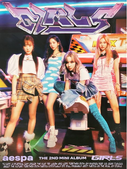 Plakat AESPA - GIRLS REAL WORLD VER. v2
