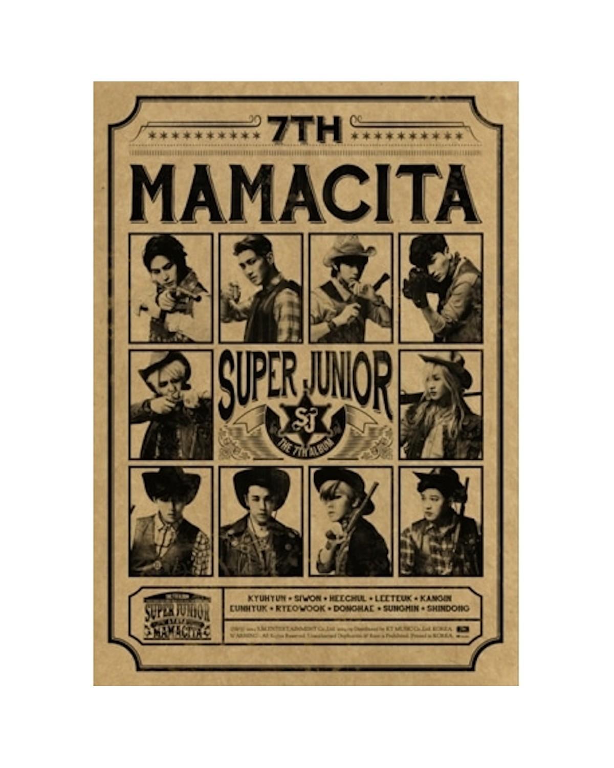SUPER JUNIOR - VOL.7 [MAMACITA] (B VER.)