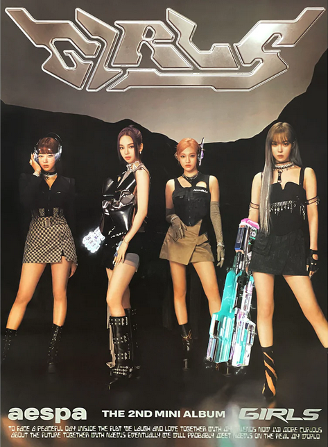 Plakat AESPA - GIRLS KWANGYA VER. v2