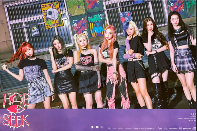 Plakat PURPLE KISS - HIDE & SEEK ver. SEEK v2