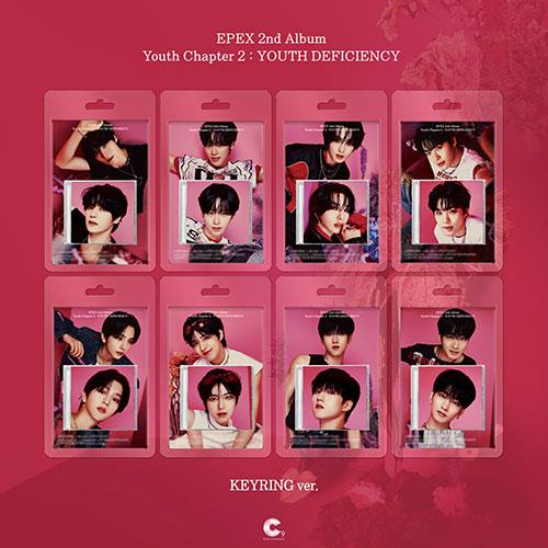 EPEX -  Youth Chapter 2 : YOUTH DEIFICIENCY (2nd Full Album) (Keyring Ver.)