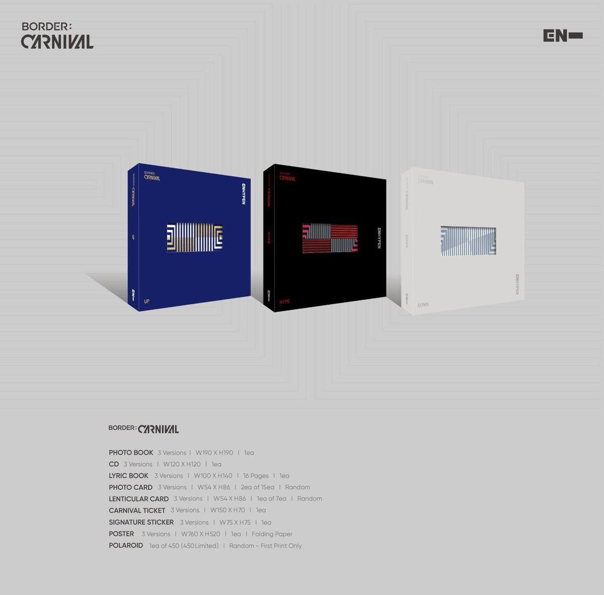ENHYPEN - BORDER: CARNIVAL
