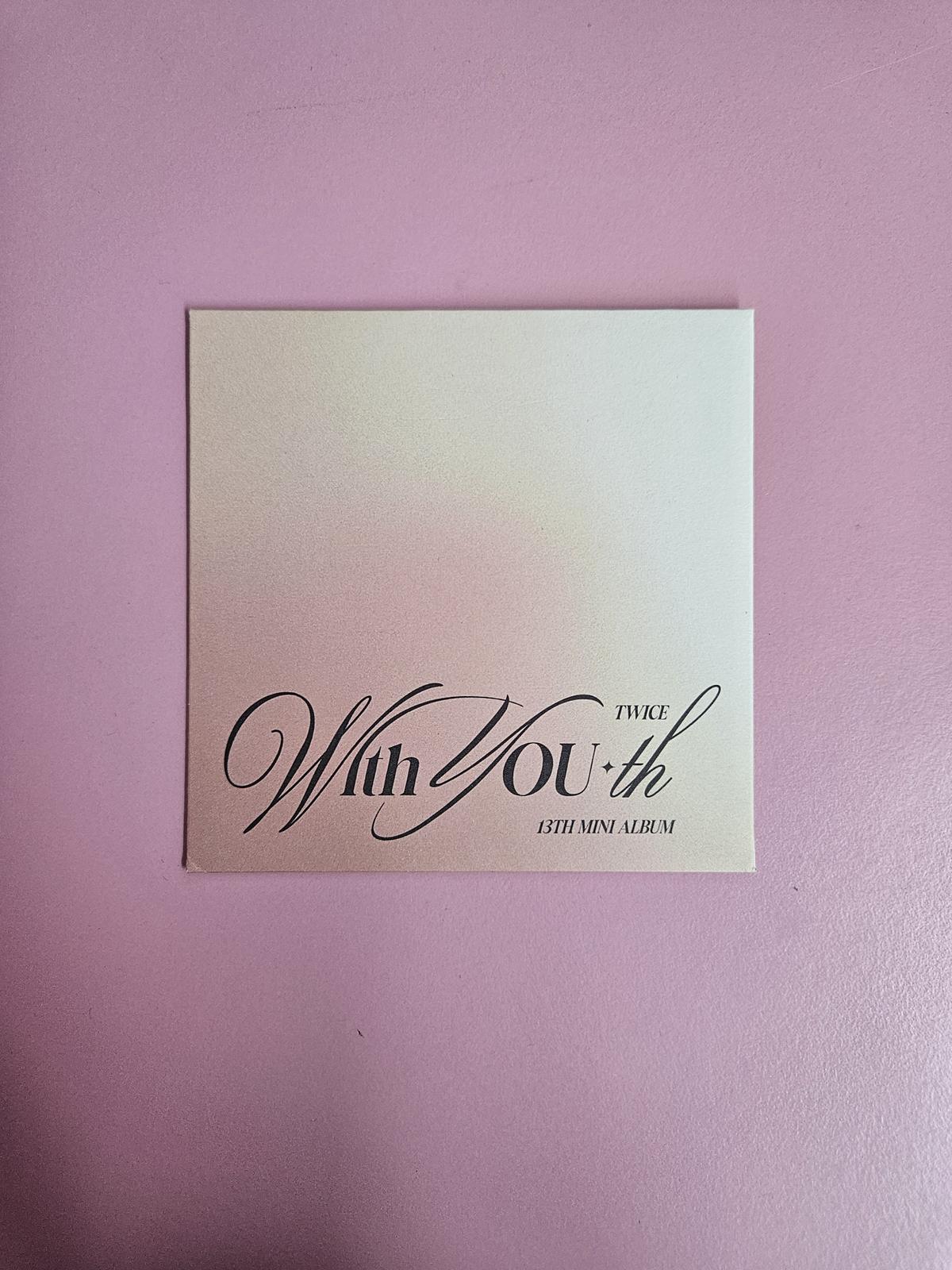 PREORDER POB TWICE - WITH YOU-th (ver. DIGIPACK)