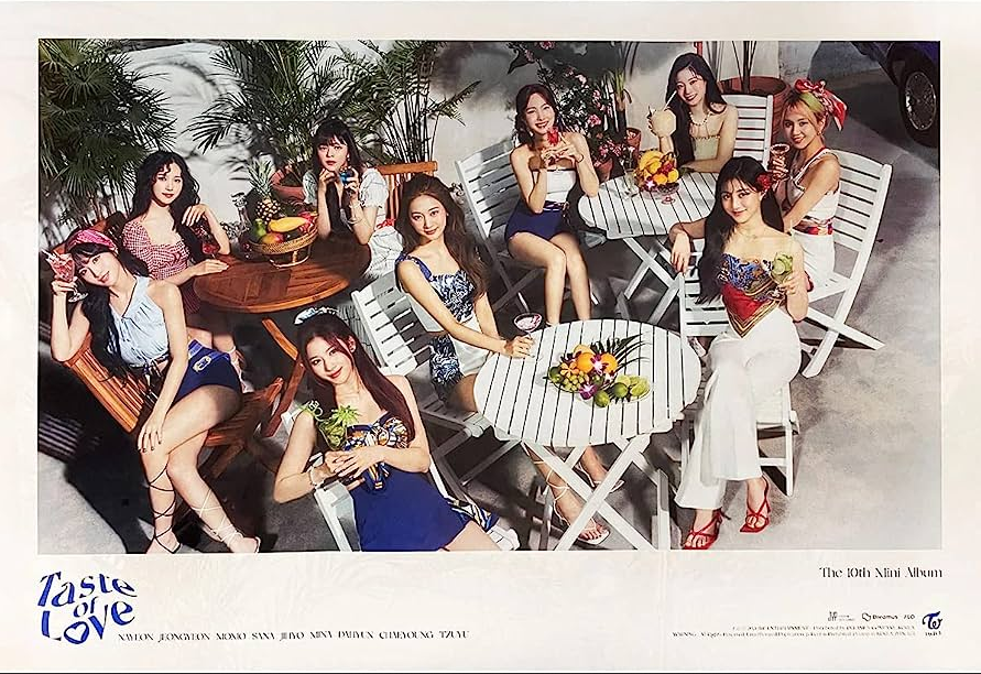 Plakat TWICE - TASTE OF LOVE ver. TASTE