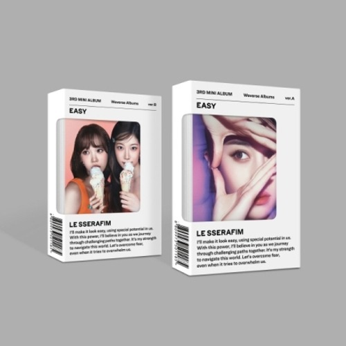 LE SSERAFIM - EASY (3RD MINI ALBUM) (WEVERSE ALBUMS VER.)