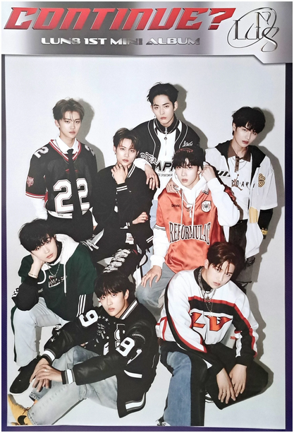 Plakat LUN8 - CONTINUE? ver. I v1