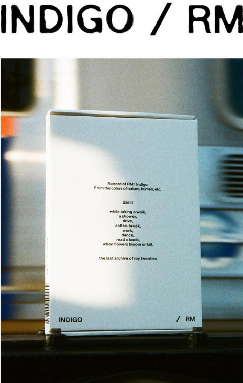 RM (BTS) - INDIGO (BOOK EDITION)