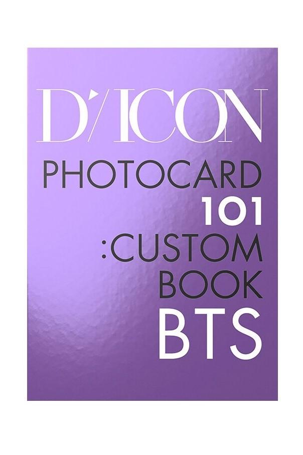D-ICON BTS PHOTOCARD 101: CUSTOM BOOK / BEHIND BTS since 2018 (2018-2021 in USA)