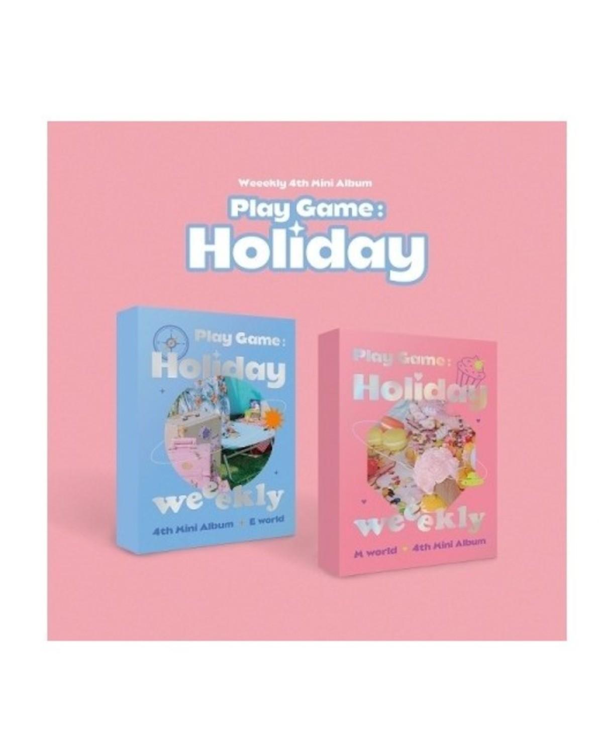 WEEEKLY - PLAY GAME: HOLIDAY (4TH MINI ALBUM)
