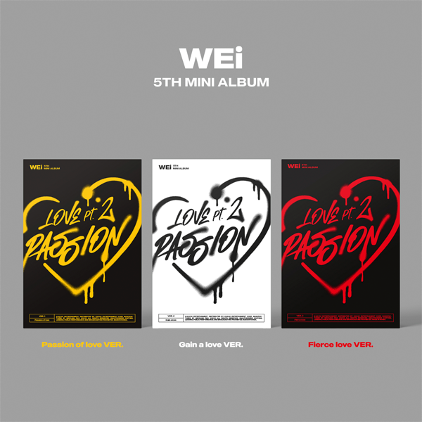 WEI - LOVE PART.2: PASSION (5TH MINI ALBUM)