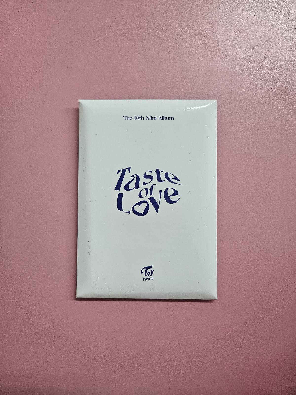 ORYGINALNY ZESTAW KART TWICE - TASTE OF LOVE