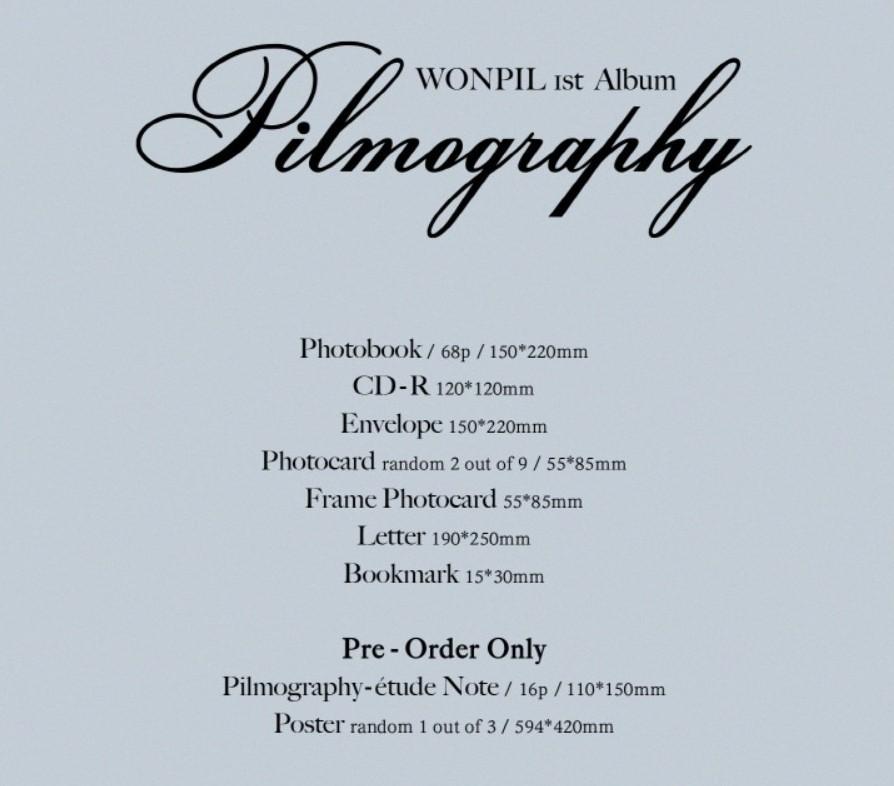 WONPIL - PILMOGRAPHY