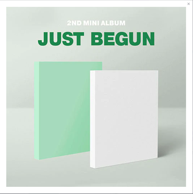JUST B - JUST BEGUN (2ND MINI ALBUM)