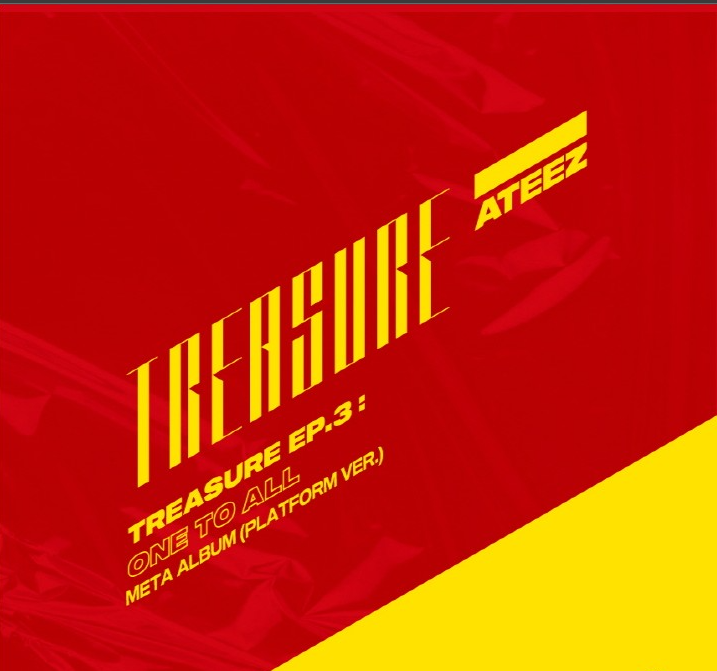 ATEEZ - TREASURE EP.3: ONE TO ALL [METAL ALBUM] PLATFORM VER.